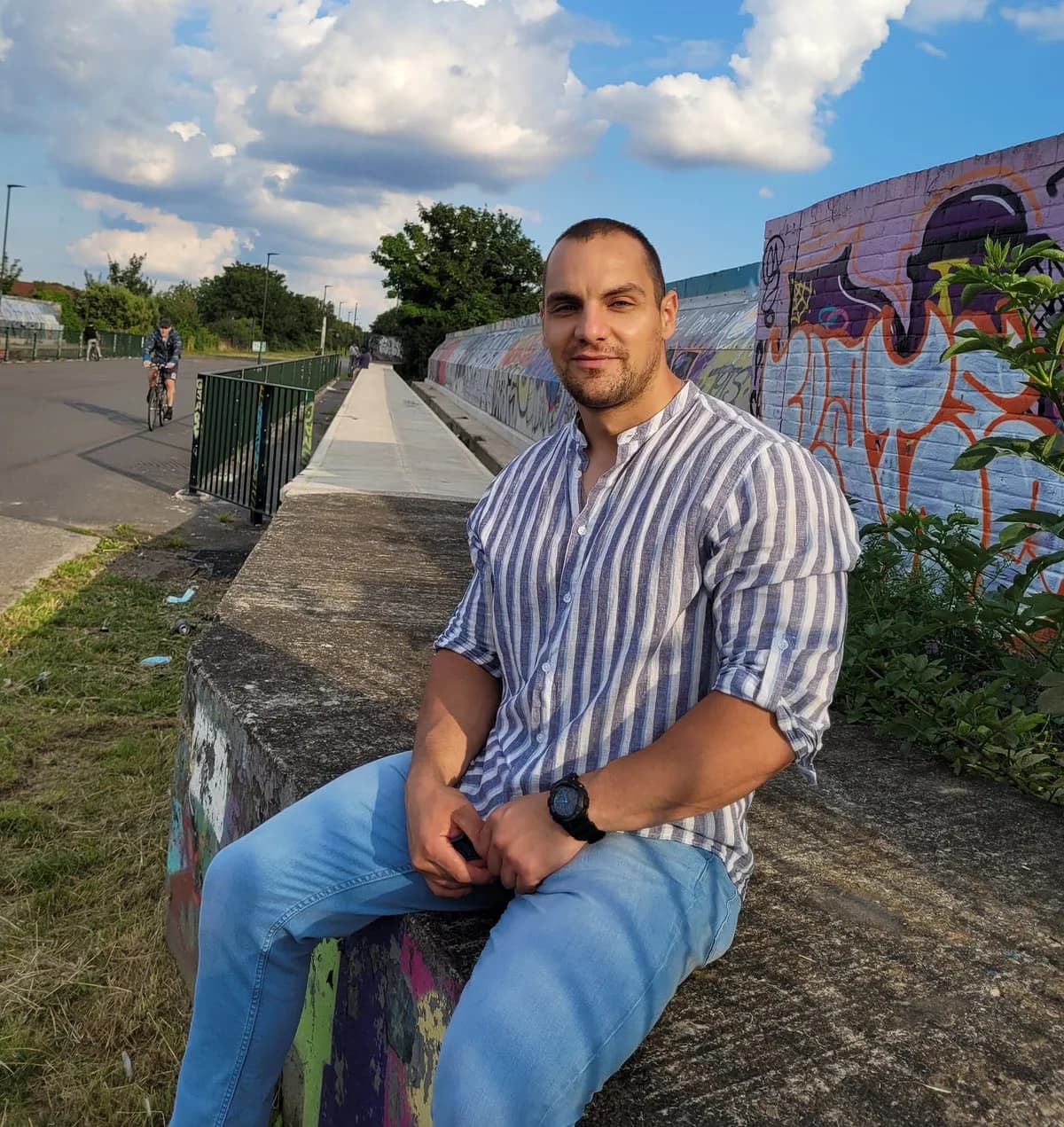 Vasil Shimbof, founder of SkipTheGym
